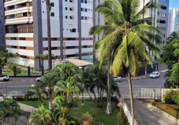 Apartamento residencial para locação no condomínio solar das palmeiras, ed vista do mar, pituba, salvador 3 quartos,1 suíte, 2 salas, 2 banheiros