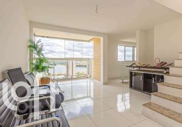 Apartamento com 3 quartos à venda na avenida gaivota, 520, alphaville - lagoa dos ingleses, nova lima por r$ 1.190.000