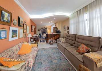 Apartamento com 4 quartos à venda na rua nascimento gurgel, 384, grajaú, belo horizonte por r$ 680.000