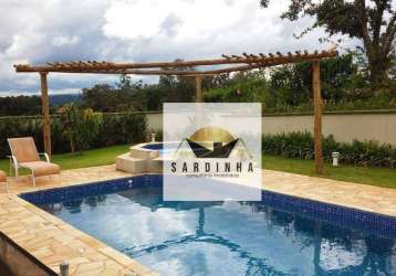 Casa com 3 dormitórios para alugar, 200 m² por r$ 7.000,00/mês - guaxinduva - atibaia/sp