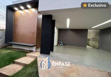 Casa com 3 dormitórios à venda, 140 m² por r$ 490.000,00 - pousada del rey - igarapé/mg