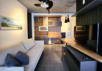 Apartamento com 1 dormitório para alugar, 40 m² por r$ 5.140,00/mês - cambuí - campinas/sp