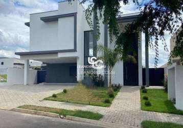 Casa com 3 dormitórios à venda, 249 m² por r$ 1.850.000,00 - condomínio portal dos bandeirantes - salto/sp