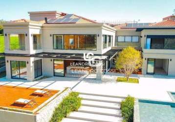 Casa à venda, 830 m² por r$ 9.900.000,00 - condomínio terras de são josé ii - itu/sp
