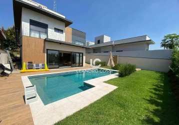 Casa com 3 dormitórios à venda, 291 m² por r$ 1.990.000 - condomínio portal dos bandeirantes - salto/sp