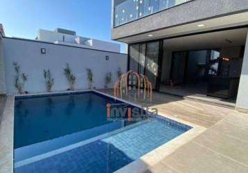 Casa com 4 dormitórios à venda, 258 m² por r$ 1.900.000,00 - residencial club portinari - paulínia/sp