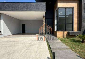 Casa com 3 dormitórios à venda, 143 m² por r$ 990.000 - condomínio jardim de mônaco - hortolândia/sp