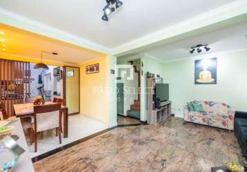 Casa em condomínio fechado com 4 quartos à venda na rua david tows, 111, xaxim, curitiba por r$ 475.000