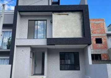 Casa em condomínio fechado com 1 quarto à venda no pinheirinho, curitiba  por r$ 1.090.000