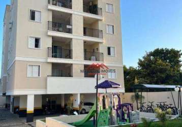 Apartamento com 2 dormitórios à venda, 78 m² por r$ 330.000,00 - parque senhor do bonfim - taubaté/sp