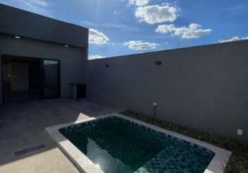 Casa com 3 dormitórios à venda, 115 m² por r$ 470.000 - eville - bady bassitt/sp
