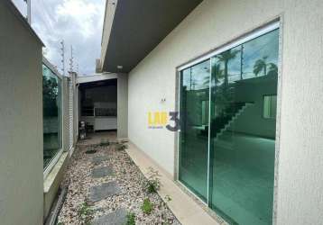 Casa com 3 dormitórios para alugar, 125 m² por r$ 4.500,00/mês - itaguá - ubatuba/sp