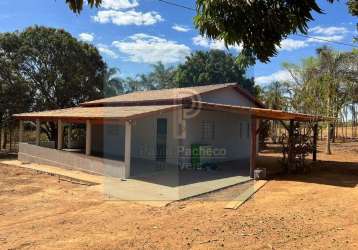 Chácara / sítio à venda na zona rural aragoiania, zona rural, aragoiânia por r$ 300.000