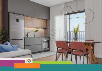 Apartamento com 2 quartos à venda na rua arthur mohr, 326, portão, curitiba por r$ 584.900