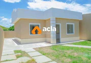 Casa com 2 quartos à venda na rua santanesia, palhada, nova iguaçu por r$ 300.000