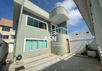 Casa com 4 dormitórios à venda, 120 m² por r$ 390.000,00 - atlântica - rio das ostras/rj