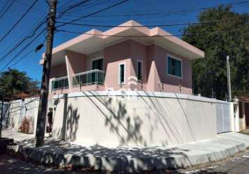 Casa com 3 dormitórios à venda, 96 m² por r$ 490.000,00 - costazul - rio das ostras/rj