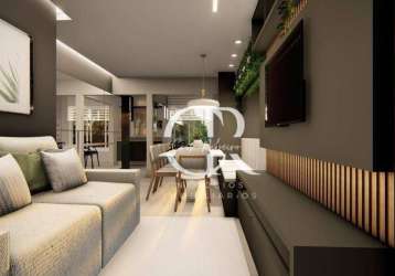 Apartamento com 2 dormitórios à venda, 67 m² por r$ 491.000 - patrimônio - uberlândia/mg