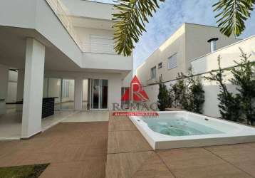 Casa com 4 suítes à venda, 264 m² - condomínio chácara ondina - sorocaba/sp