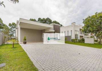 Casa com 4 dormitórios à venda, 284 m² por r$ 3.280.000,00 - loteamento alphaville graciosa - pinhais/pr