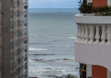 Pitangueiras - linda vista ao mar - 269 m² úteis - churrasqueira privativa - 02 vagas de garagem.