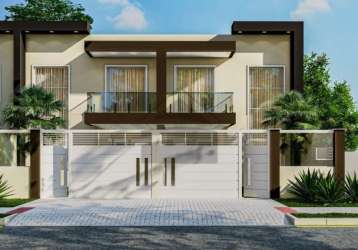 Casa com 3 quartos à venda na rua alberto rodrigues, costeira, araucária, 127 m2 por r$ 740.000