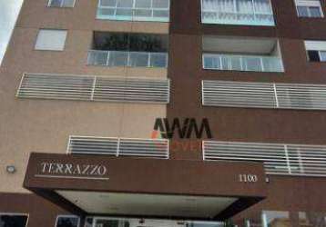 Apartamento com 3 suítes à venda, 90 m² por r$ 480.000 - vila rosa - goiânia/go