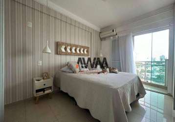 Apartamento com 3 dormitórios à venda, 93 m² por r$ 640.000,00 - setor nova suiça - goiânia/go