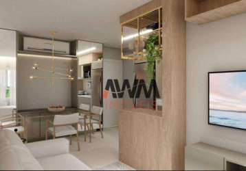 Apartamento com 2 dormitórios à venda, 66 m² por r$ 430.000,00 - setor central - goiânia/go