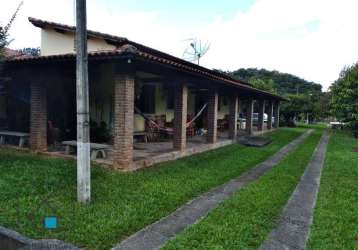 Chácara com 2 dormitórios à venda, 3000 m² por r$ 750.000 - freguesia da escada - guararema/sp
