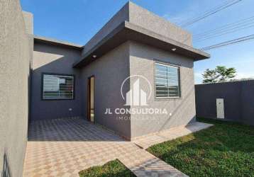 Casa à venda, 44 m² por r$ 339.000,00 - sítio cercado - curitiba/pr