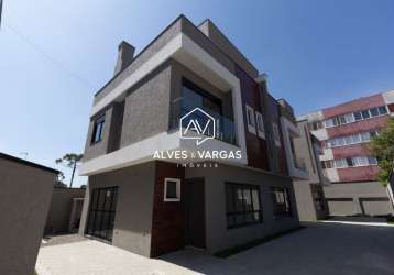 Casa em condomínio fechado com 3 quartos à venda na rua maranhão, 53, água verde, curitiba por r$ 899.000