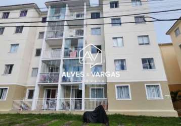 Apartamento com 3 quartos à venda na rua abel scuissiato, 2829, atuba, colombo por r$ 350.000