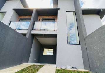Casa em condomínio fechado com 3 quartos à venda na rua bartolomeu lourenço de gusmão, 141, hauer, curitiba, 120 m2 por r$ 530.000