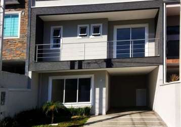 Casa em condomínio fechado com 3 quartos à venda na rua joão casagrande, 214, cidade industrial, curitiba, 178 m2 por r$ 1.050.000