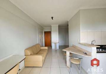 Flat com 1 dormitório para alugar, 35 m² por r$ 1.710,00/mês - setor leste universitário - goiânia/go