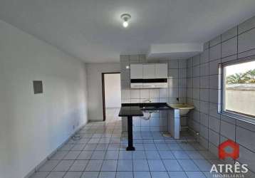 Kitnet com 1 dormitório para alugar, 35 m² por r$ 1.100,00/mês - setor leste universitário - goiânia/go