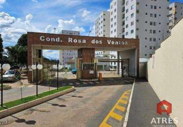 Apartamento com 2 dormitórios para alugar, 55 m² por r$ 1.745,00 - jardim presidente - goiânia/go