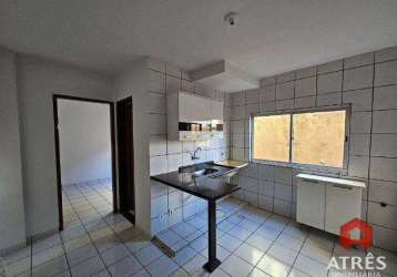 Kitnet com 1 dormitório para alugar, 30 m² por r$ 980,00/mês - setor leste universitário - goiânia/go