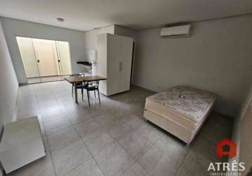 Kitnet com 1 dormitório para alugar, 30 m² por r$ 1.498,00/mês - setor nova suiça - goiânia/go