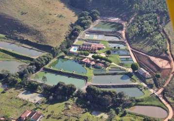 Fazenda de piscicultura, pousada rural e pesca esportiva para venda em barão de ibitinga: socorro no estado de são paulo