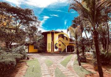 Chácara com 4 dormitórios à venda, 5465 m²  - condomínio lagoinha - jacareí/sp