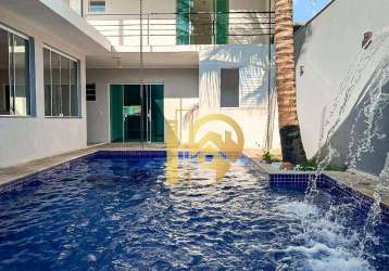 Casa com 4 dormitórios para alugar, 216 m² - villa branca - jacareí/sp