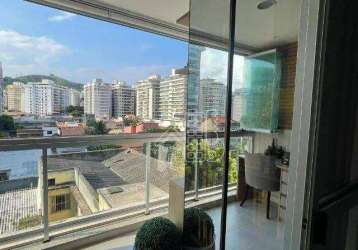 Apartamento com 2 quartos à venda, 75 m² por r$ 650.000 - santa rosa - niterói/rj