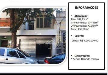 Casa à venda, 436 m² por r$ 1.200.000,00 - centro - niterói/rj