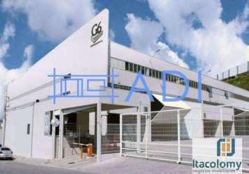 Galpão industrial logístico aluguel - 5.484 m²  - jandira - sp