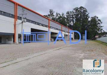 Galpão industrial logístico locação - 2.000 m² - cotia - sp