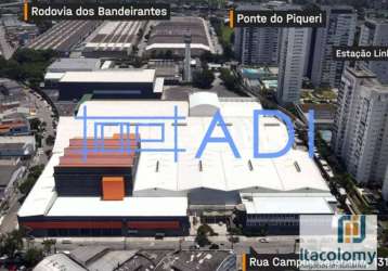 Galpão industrial logístico para locação - 5133 m² - vila anastácio - são paulo - sp