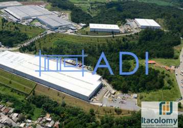 Galpão industrial logístico para locação - 17.330 m² - rodoanel - embu das artes - sp