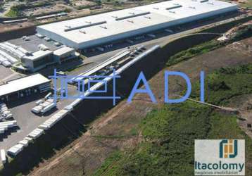 Galpão industrial logístico para locação - 26.558 m² - contagem - mg